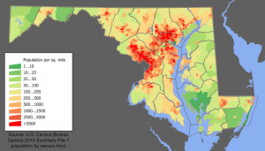 Maryland_population_map